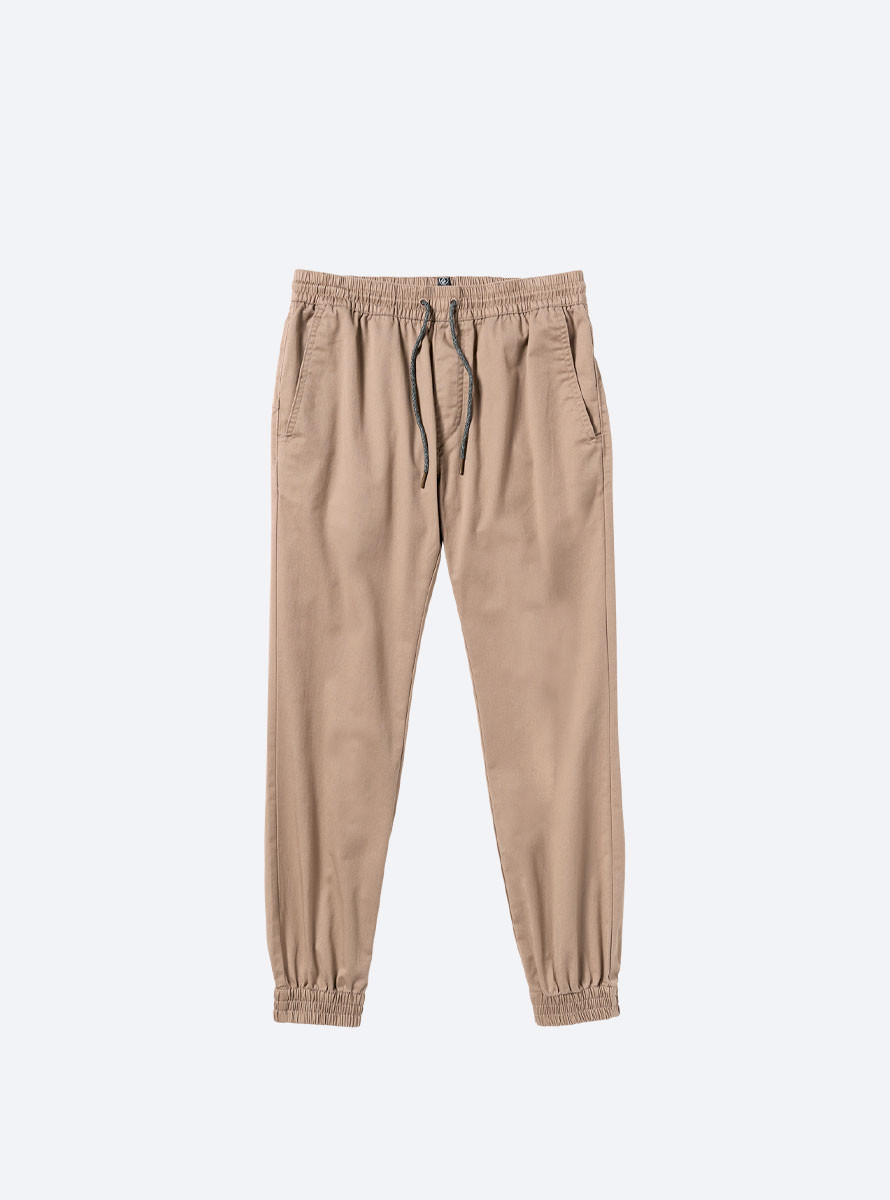 Pantalon Volcom Stone FRICKIN SLIM JOGGER KHAKI