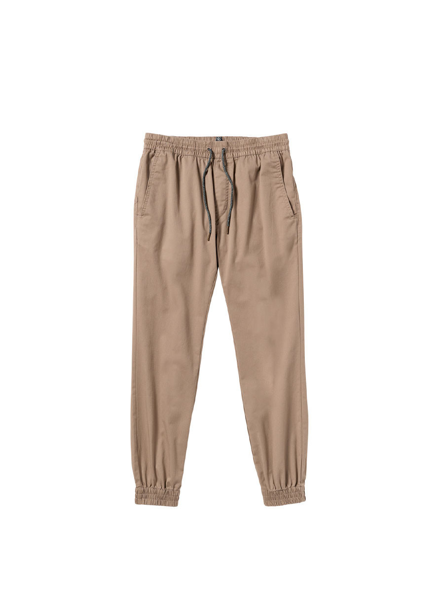 Pantalon Volcom Stone FRICKIN SLIM JOGGER KHAKI