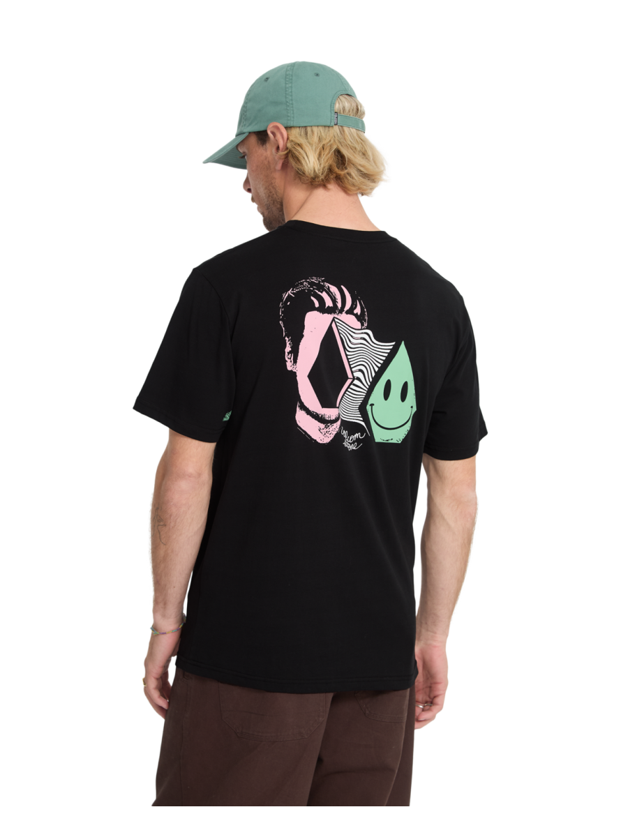 Camiseta Volcom Stone Aura BSC SST Black
