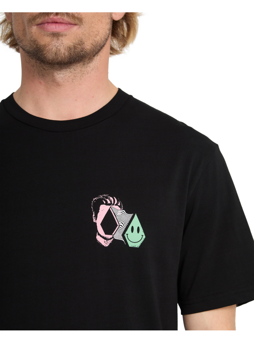 Camiseta Volcom Stone Aura BSC SST Black