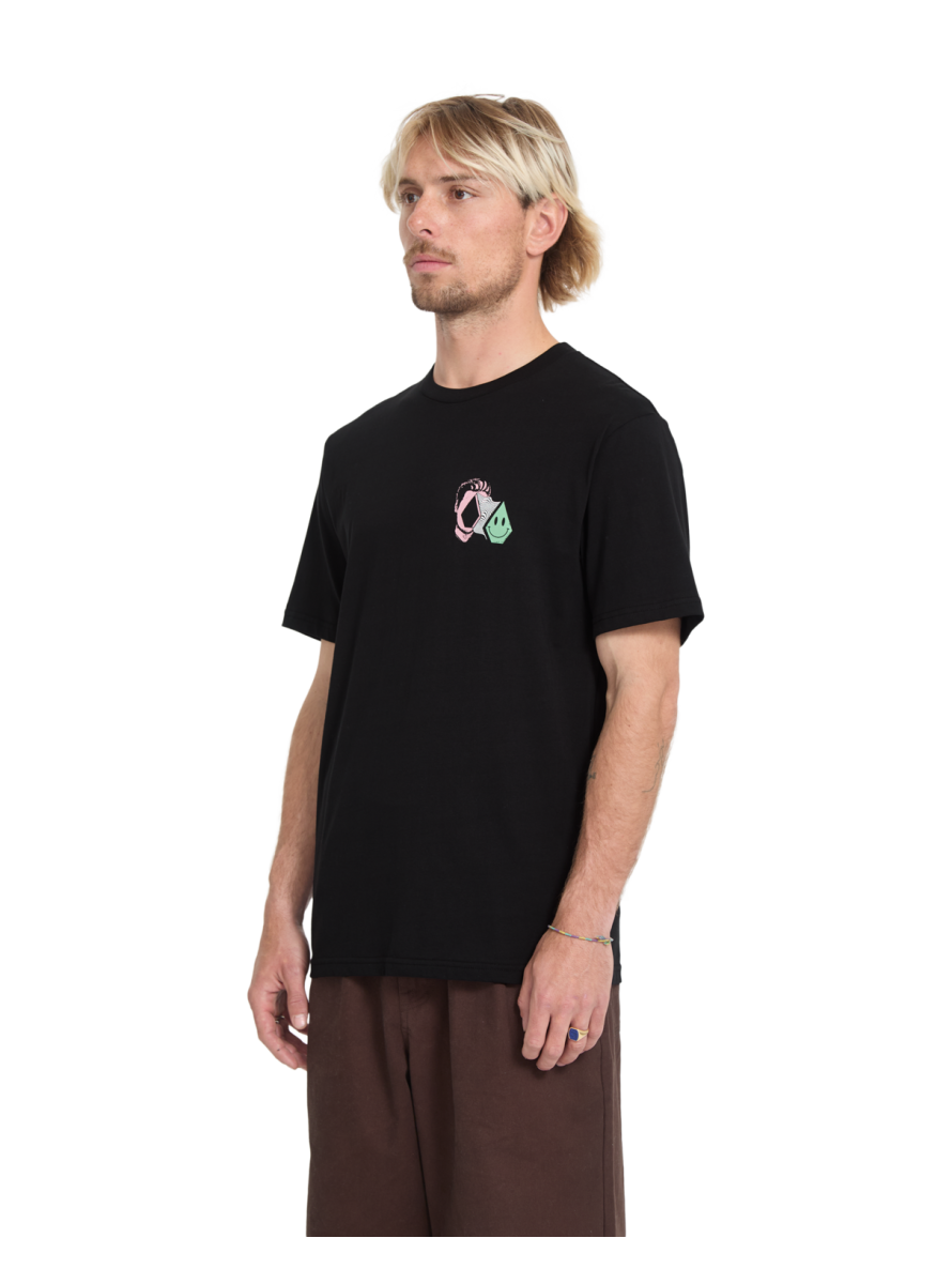 Camiseta Volcom Stone Aura BSC SST Black