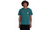 Camiseta Volcom Stone PARTED OUT POCKET SST Rifle Green