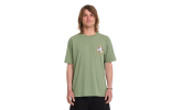 Camiseta Volcom Stone FA MICKEY MASON 2 SST White