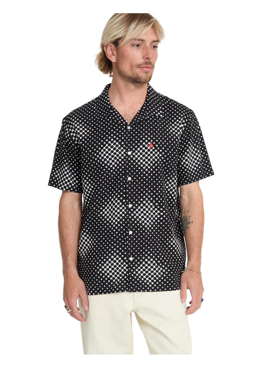 Camisa Volcom Stone BOLDSTONE SS Shirt New Black
