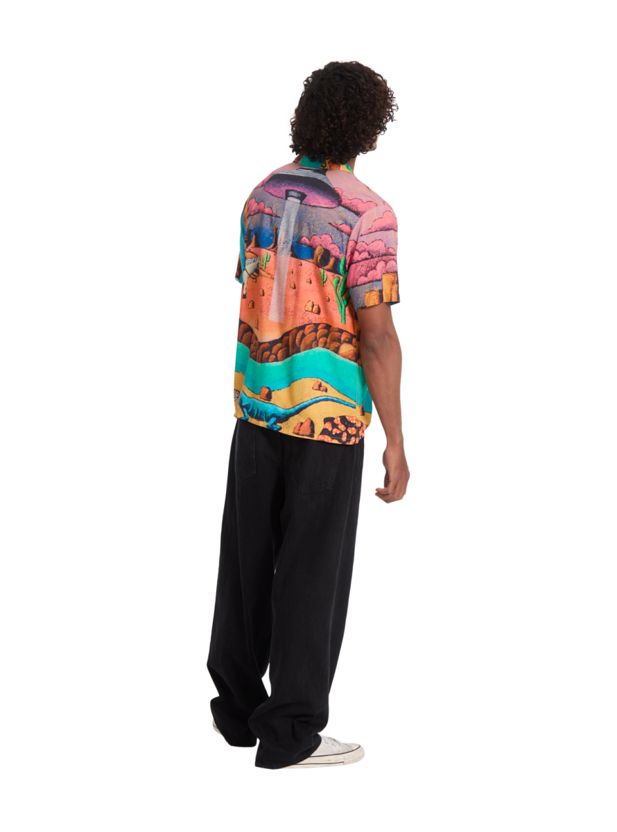 Camisa Volcom Stone FA MICKEY MASON SS Shirt Multi