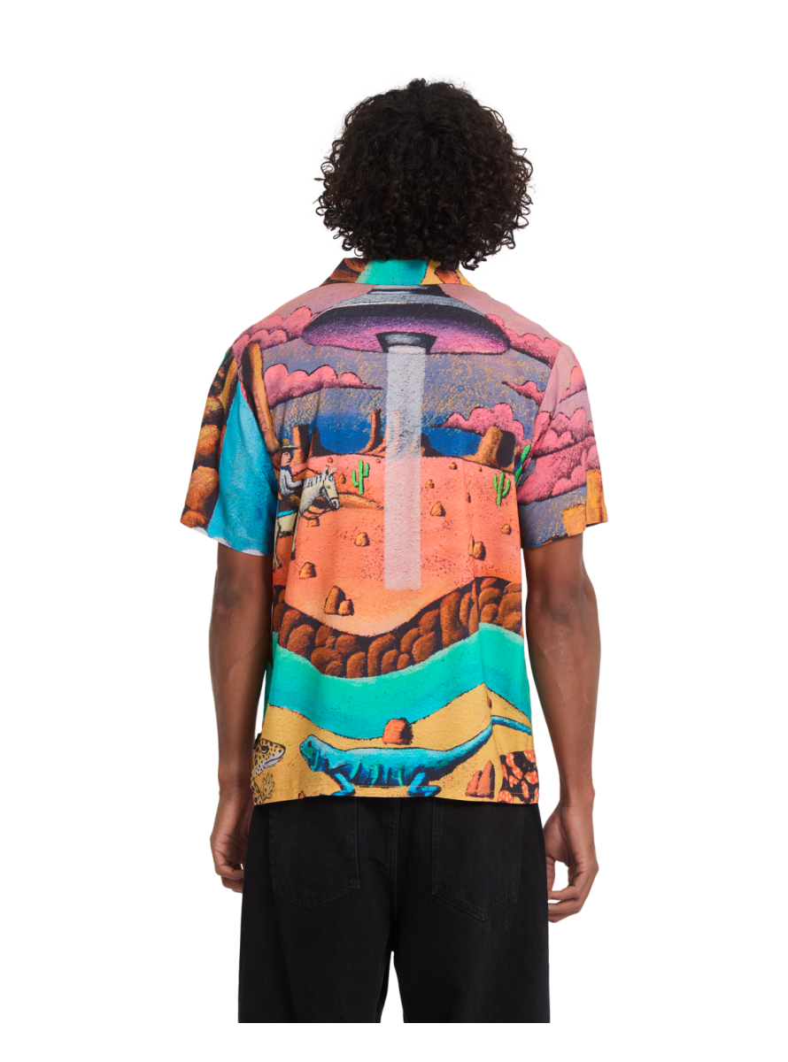 Camisa Volcom Stone FA MICKEY MASON SS Shirt Multi