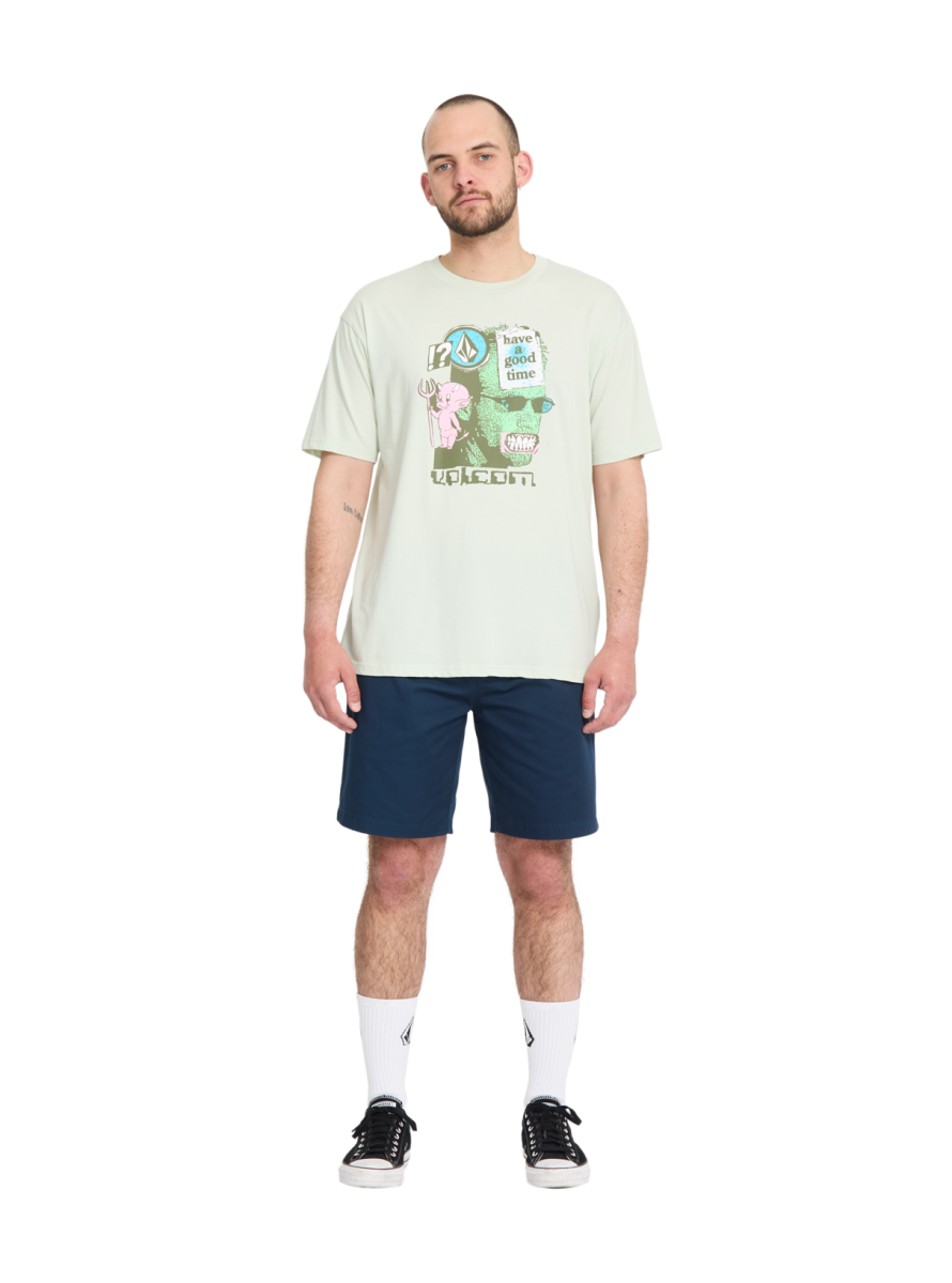 Bermuda Volcom Stone FRICKIN II EW SHORT 19 DUST BOWL INDIGO