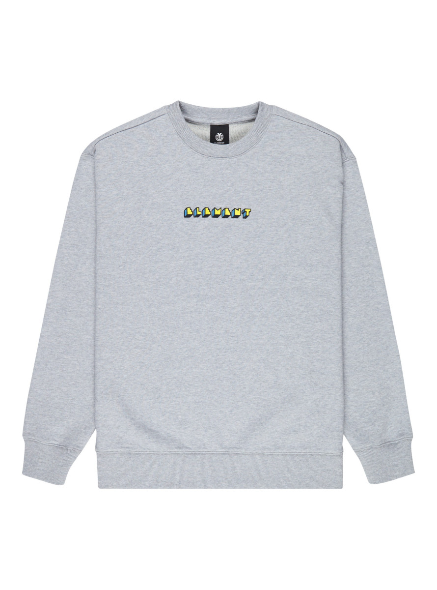 Sudadera Element WORLD PEACE CR Mid Grey Heather