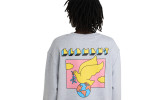 Sudadera Element WORLD PEACE CR Mid Grey Heather