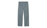 Pantalon Carhartt WIP Flint Pant Cozy Blue Garment Dyed