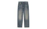 Pantalon Carhartt WIP Aaron Pant Blue Worn Used Wash no length