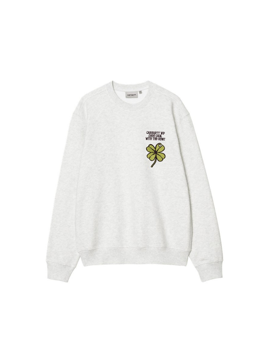 Sudadera Carhartt WIP Clover Sweat Ash Heather