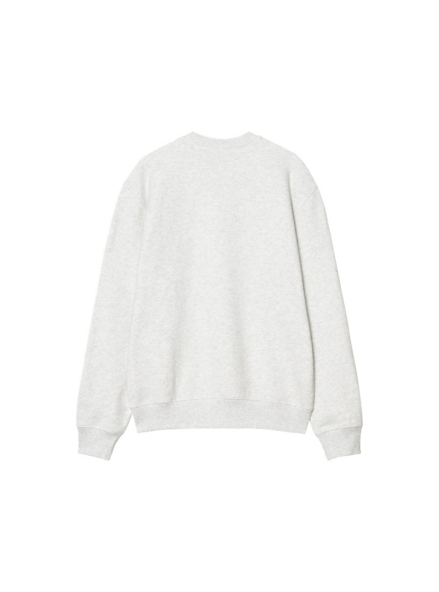 Sudadera Carhartt WIP Clover Sweat Ash Heather