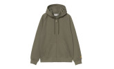 Sudadera Carhartt WIP Hooded Chase Jacket Leaf / Gold