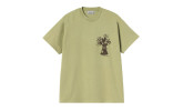 Camiseta Carhartt WIP Forma SS T-Shirt Gentle Green Heavy Stone Wash