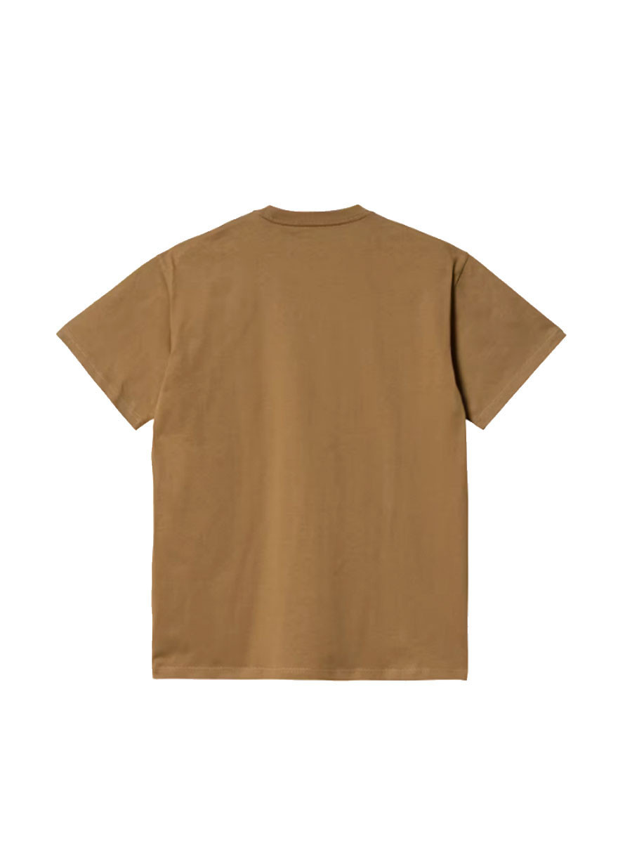 Camiseta Carhartt WIP Chase SS T-Shirt Hamilton Brown Gold