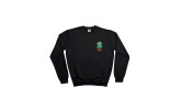 Sudadera THE DUDES BIRD HEAD Classic Sweatshirt Black