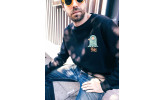 Sudadera THE DUDES BIRD HEAD Classic Sweatshirt Black
