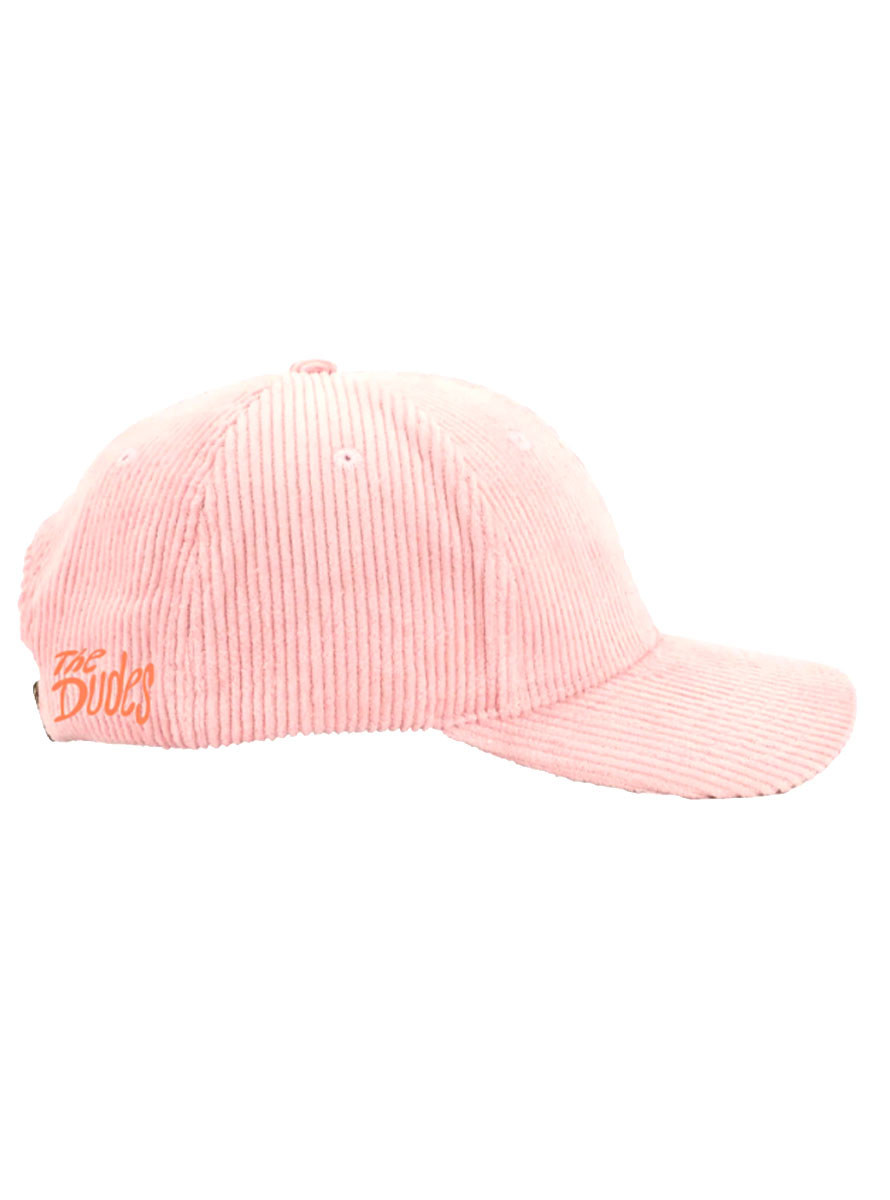 Gorra THE DUDES BIRD HEAD DAD Cap Cord Peaches n Cream Pink
