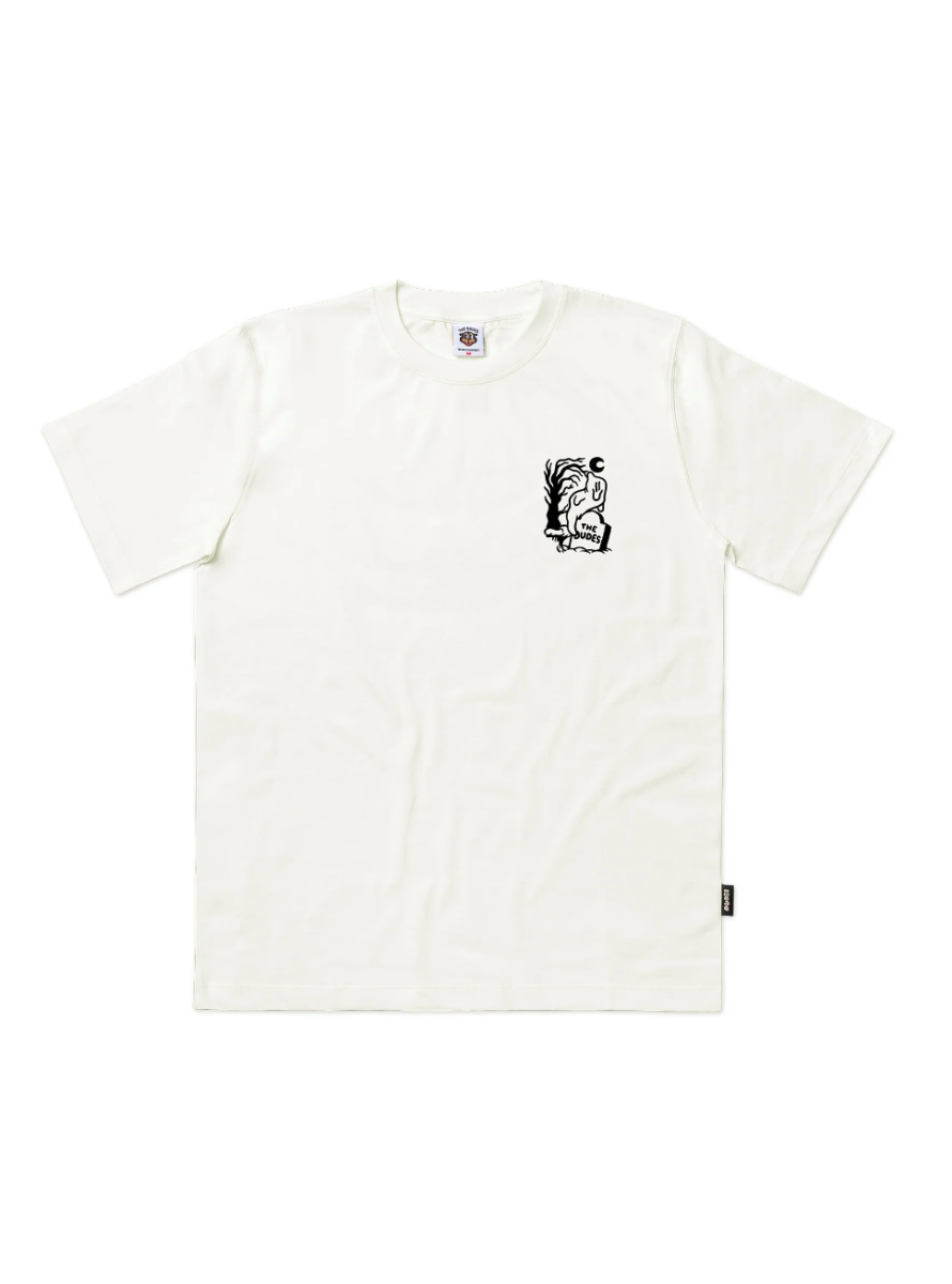 Camiseta THE DUDES GHOST CLIFF SS Off White