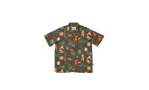 Camisa The Dudes European Fantasy Brown Hawaiian Shirt Multi