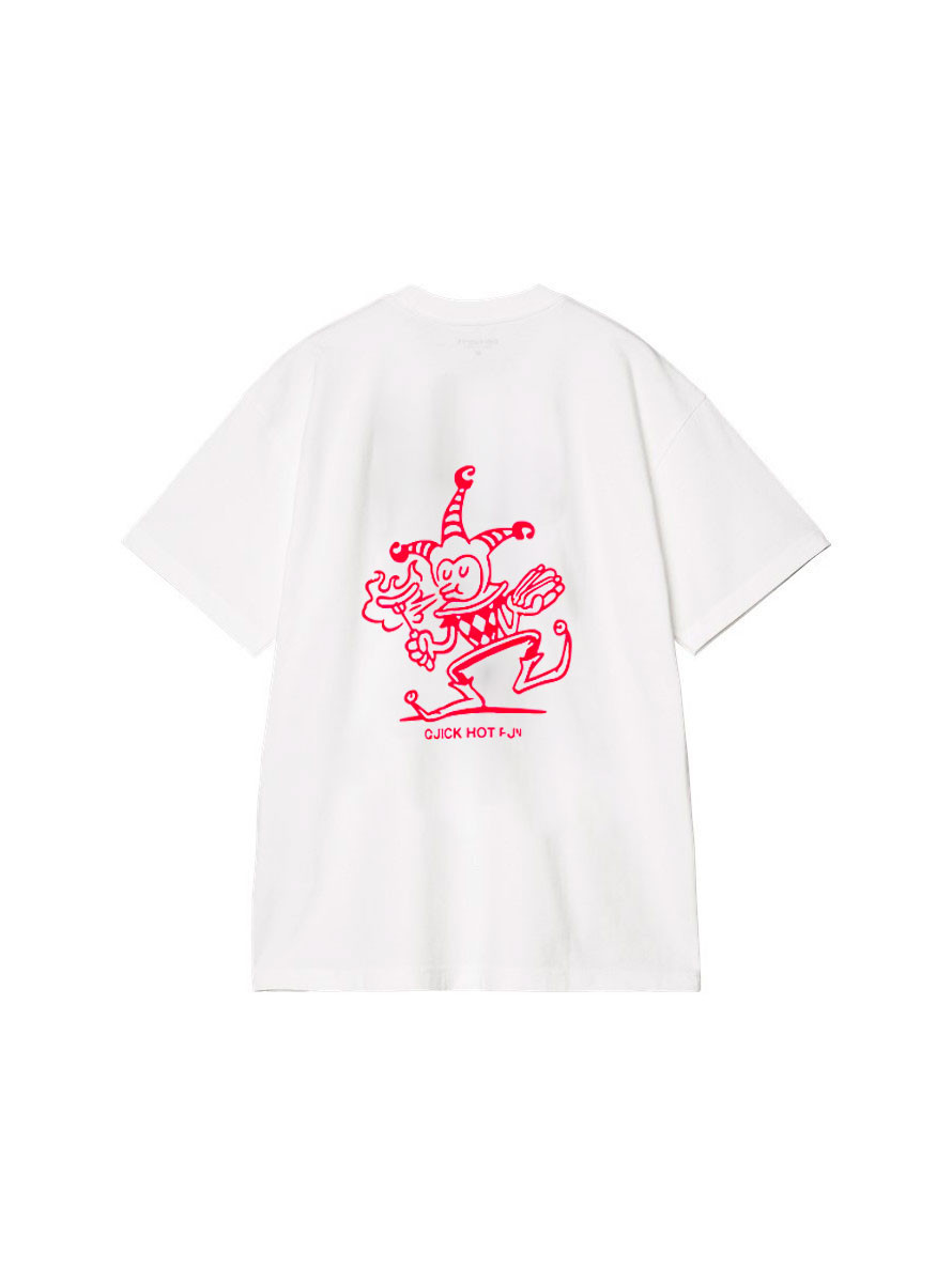 Camiseta Carhartt WIP Harlequin BBQ SS T-Shirt White