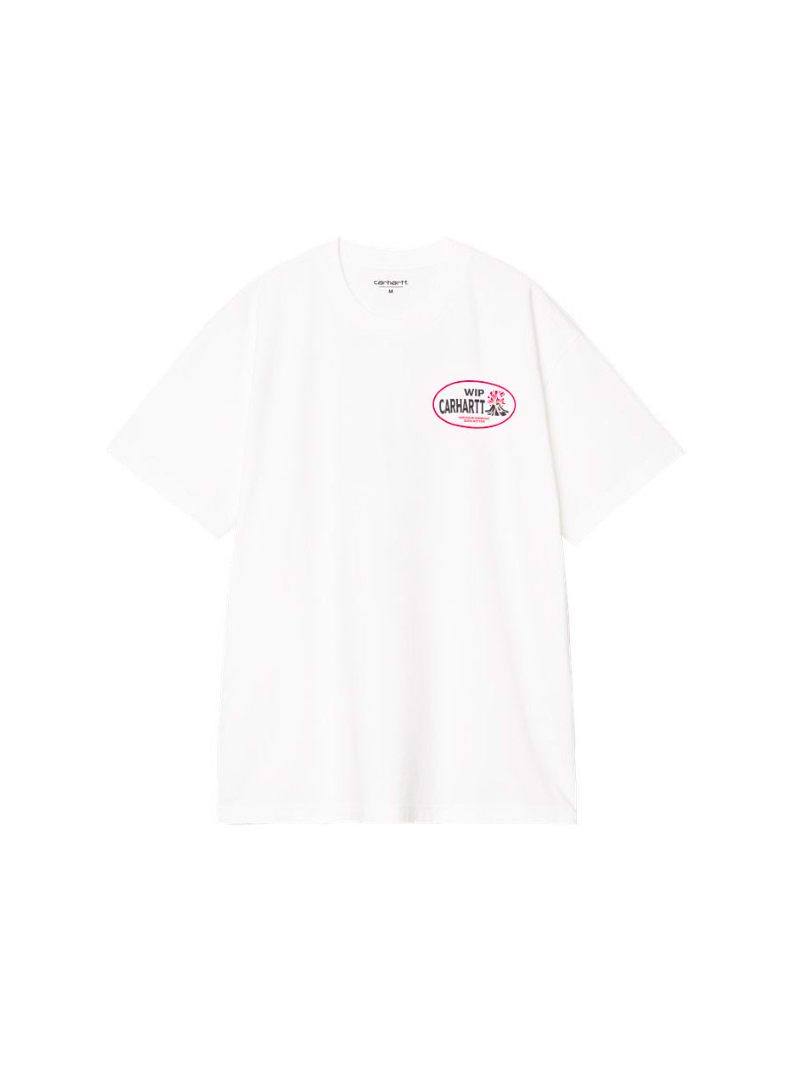 Camiseta Carhartt WIP Harlequin BBQ SS T-Shirt White