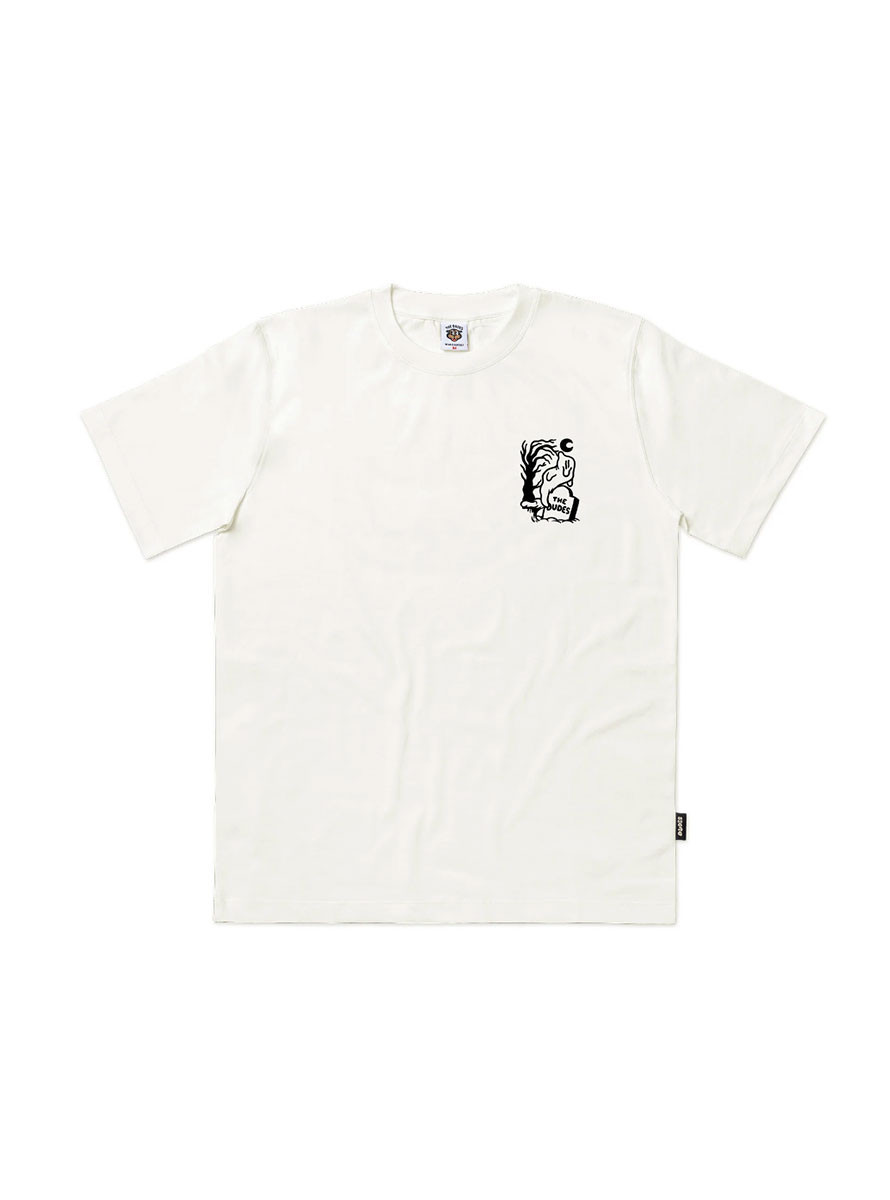 Camiseta THE DUDES GHOST CLIFF SS Off White