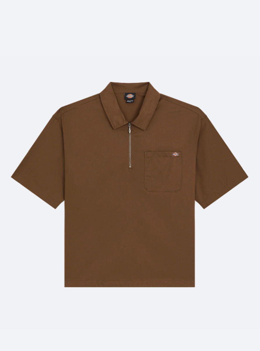 Polo Dickies Cadiz QZ Shirt SS Timber