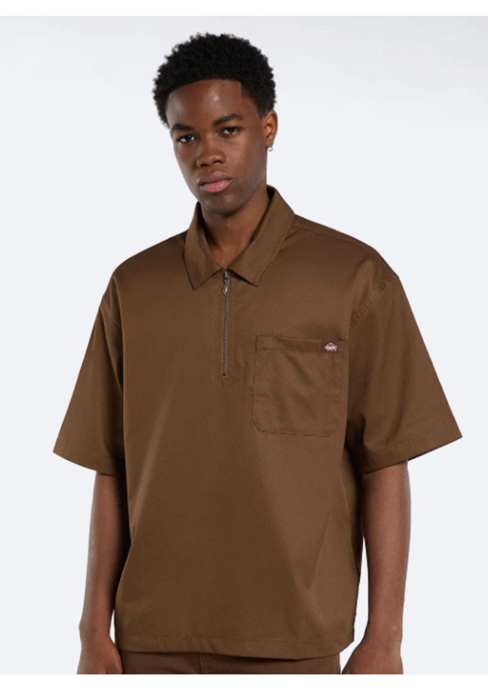 Polo Dickies Cadiz QZ Shirt SS Timber