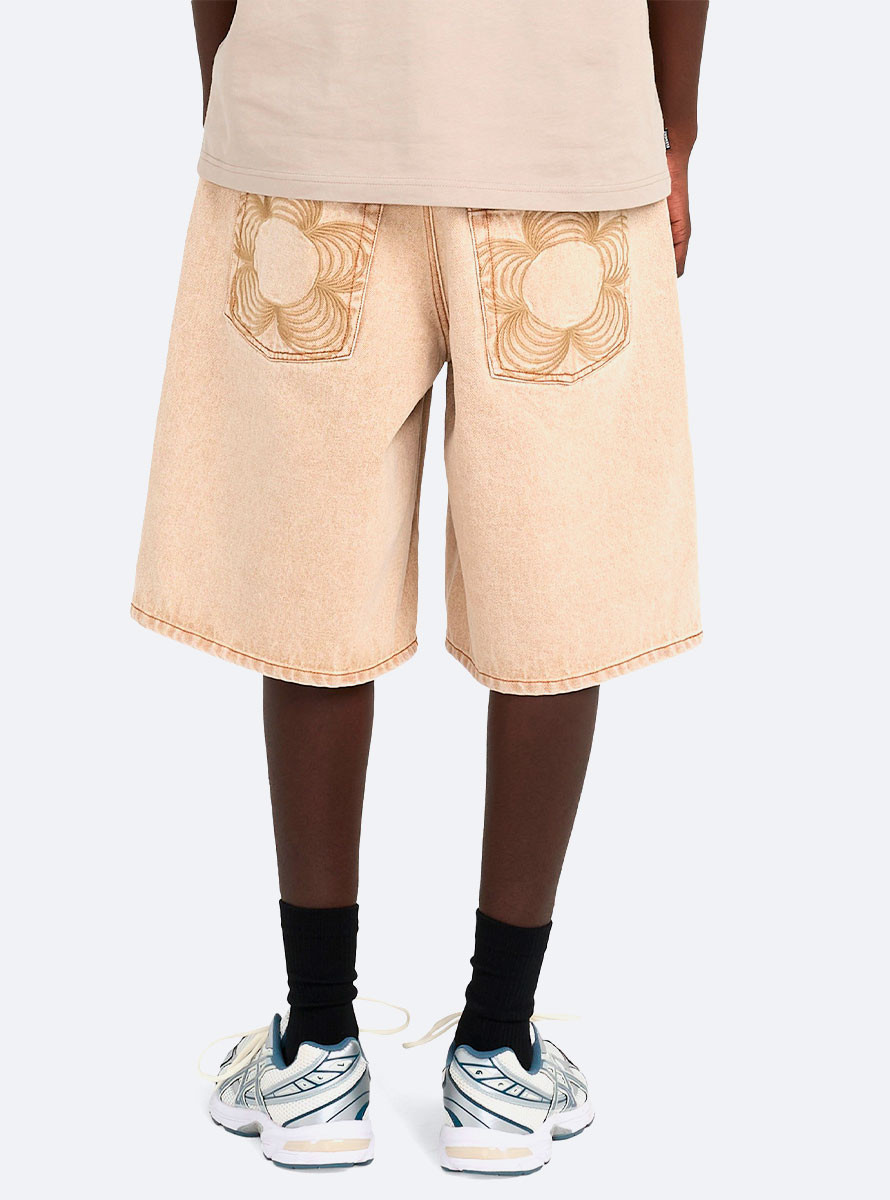 Bermuda Element Eaxe Big 5 Short beige tint wash