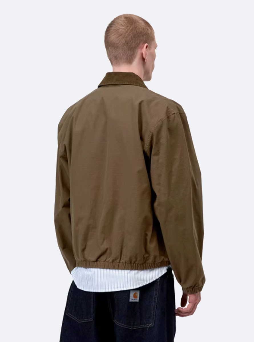 Cazadora Carhartt WIP Madison Ripstop Jacket Dark Beech / Black Garment dyed