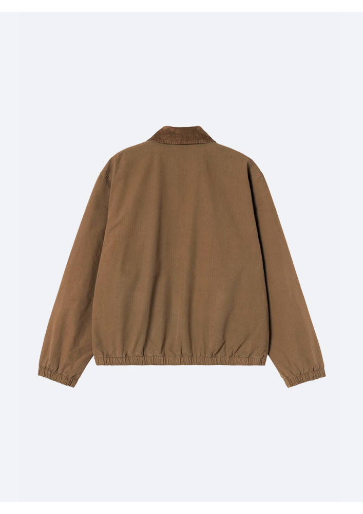 Cazadora Carhartt WIP Madison Ripstop Jacket Dark Beech / Black Garment dyed