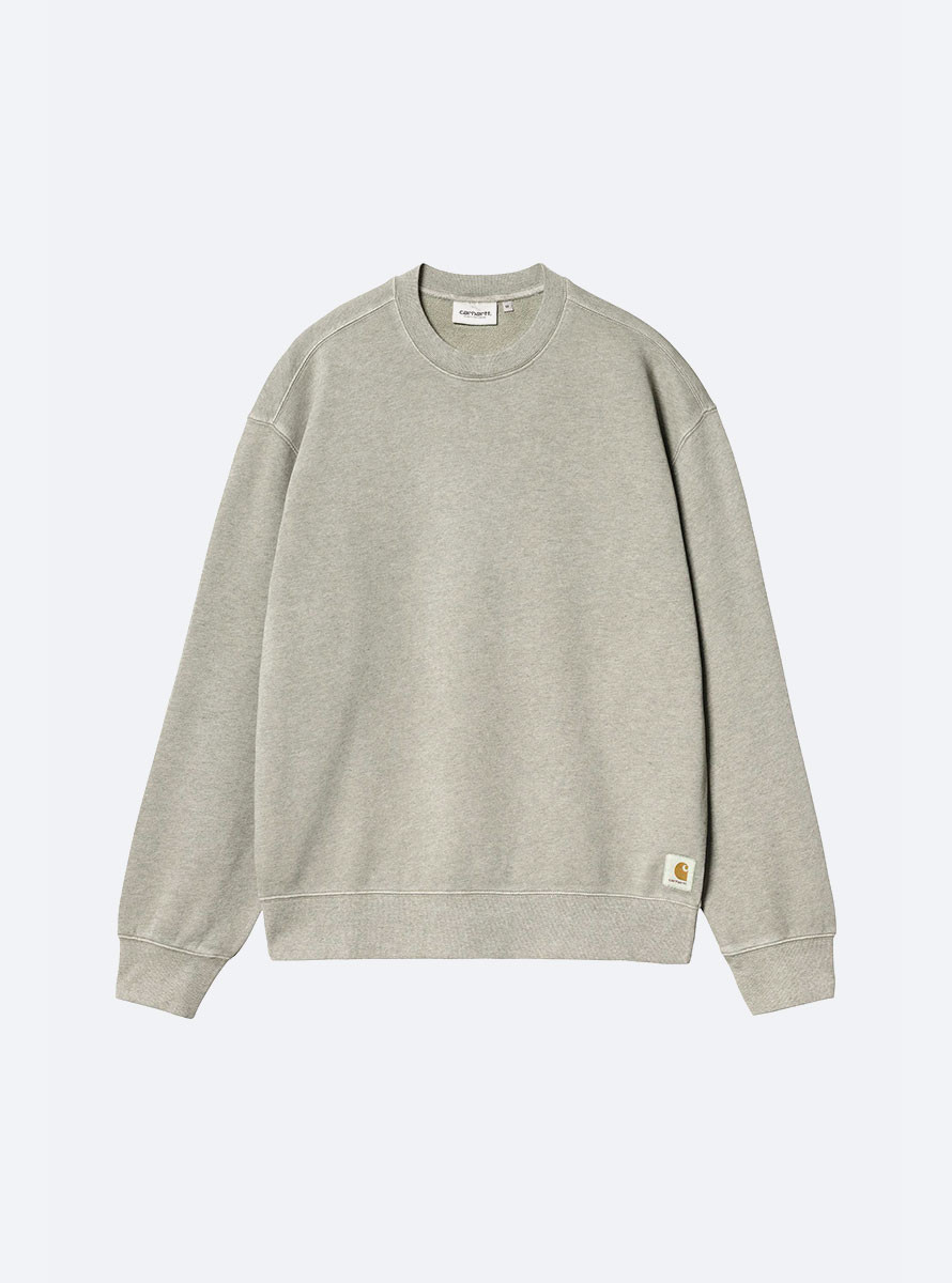 Sudadera Carhartt WIP Caspian Sweat Shady Green Heather Garment Dyed