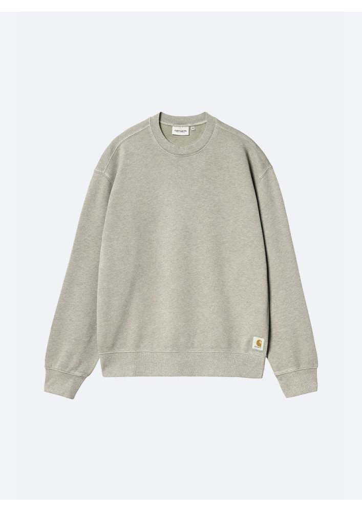 Sudadera Carhartt WIP Caspian Sweat Shady Green Heather Garment Dyed