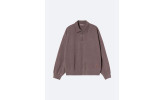 Camisa Carhartt WIP C-Logo Shirt L/S Shady Grey / White