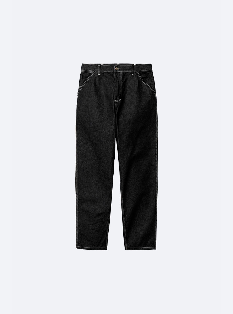 Pantalon Carhartt WIP Simple Pant Black one wash L32