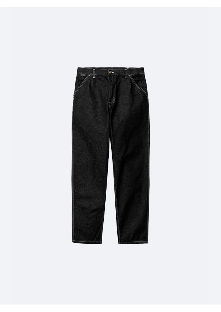 Pantalon Carhartt WIP Simple Pant Black one wash L32