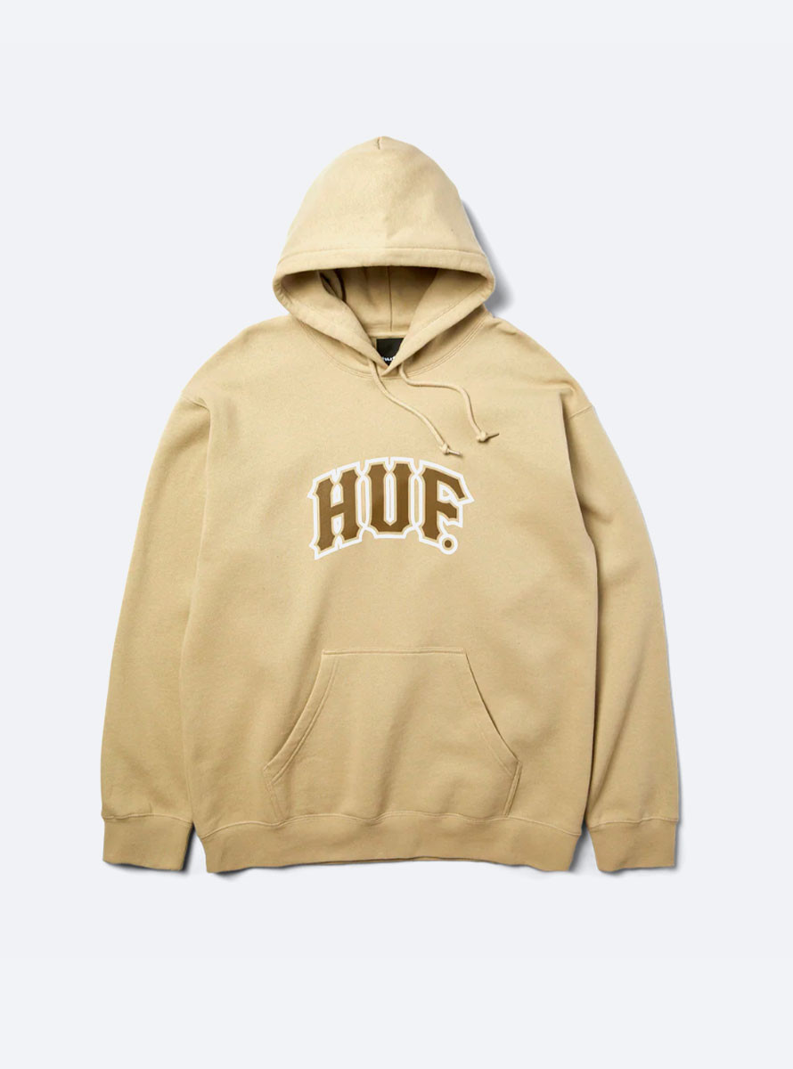 Sudadera HUF Classic Arch Pullover Hoodie Sand
