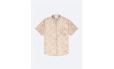 Camisa Element Regular Classic Printed SS Beige