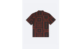 Camisa Element Regular SB Printed SS Black Red