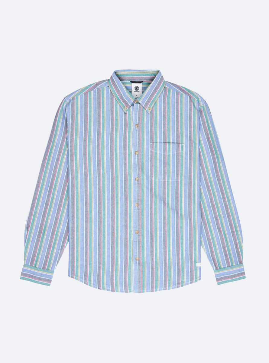 Camisa Element Button Down Regular Oxford Multicolor
