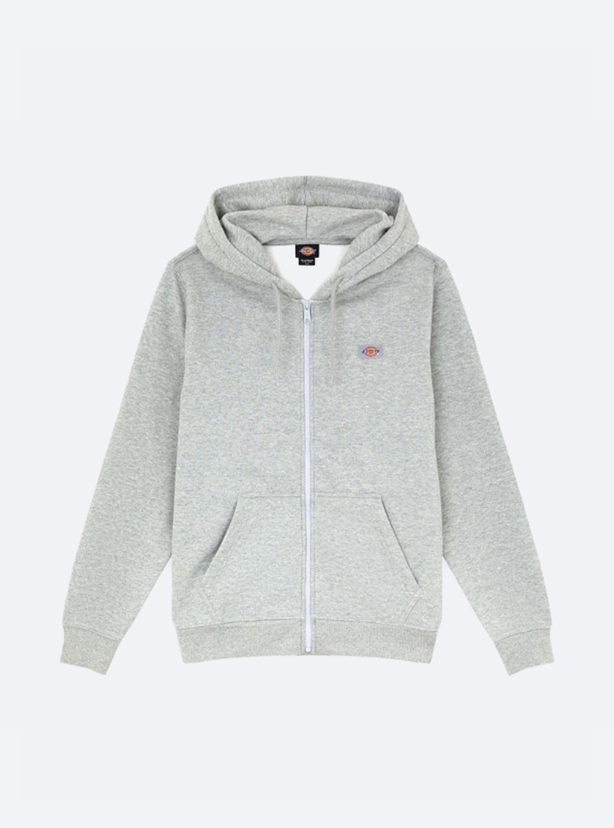 Sudadera Dickies Oakport Zip Hoodie Heather Grey