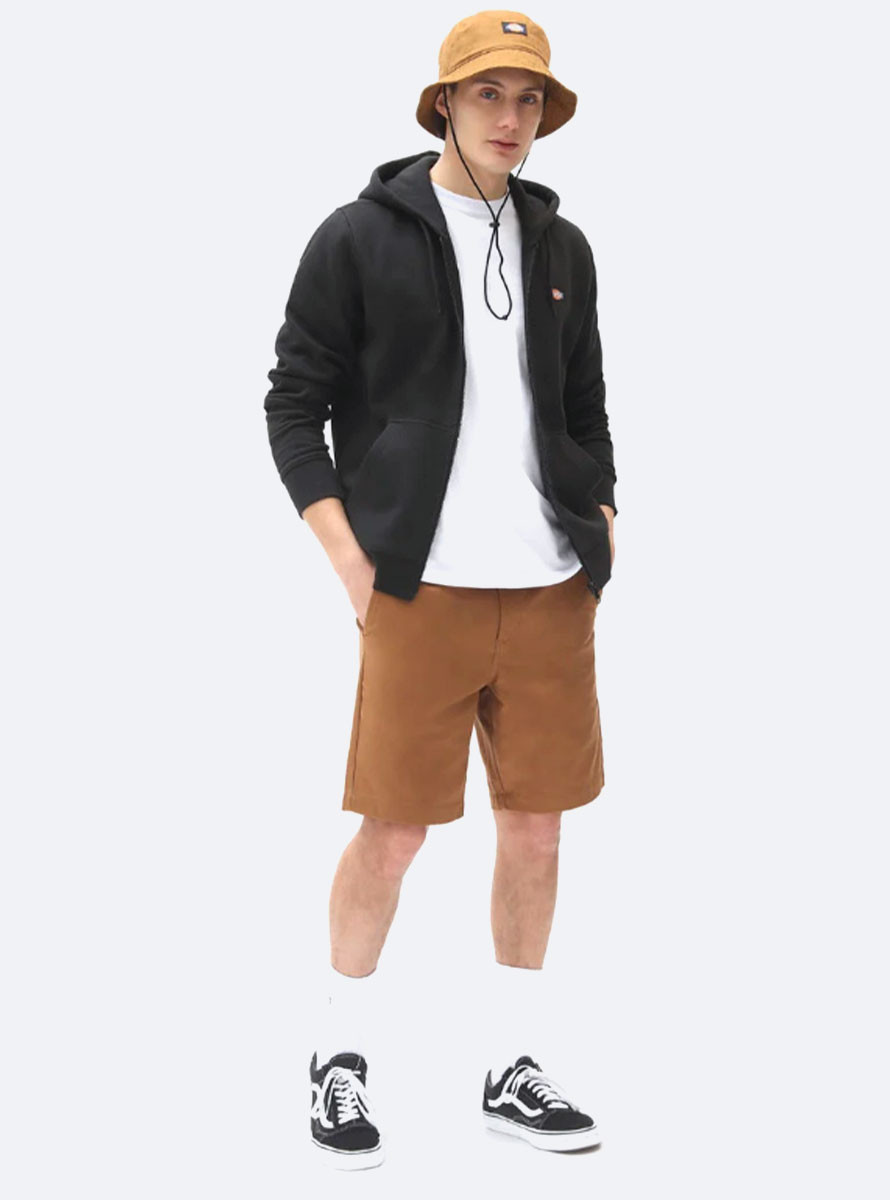 Sudadera Dickies Oakport Zip Hoodie Black