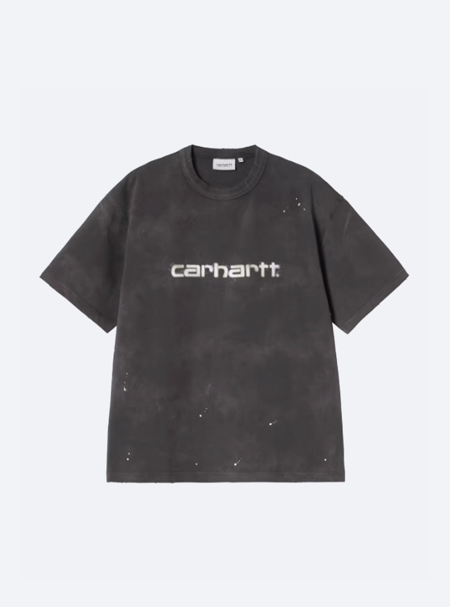 Camiseta Carhartt WIP Painter S/S T-Shirt Black Destroy Wash Splatter