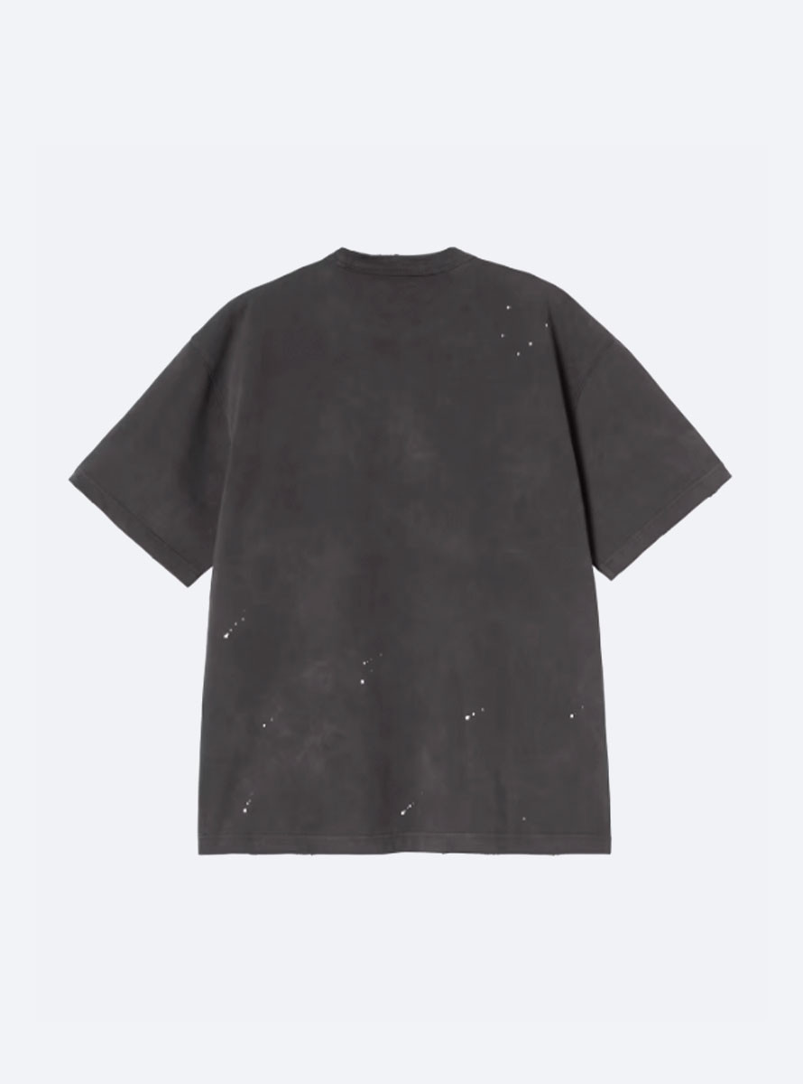 Camiseta Carhartt WIP Painter S/S T-Shirt Black Destroy Wash Splatter