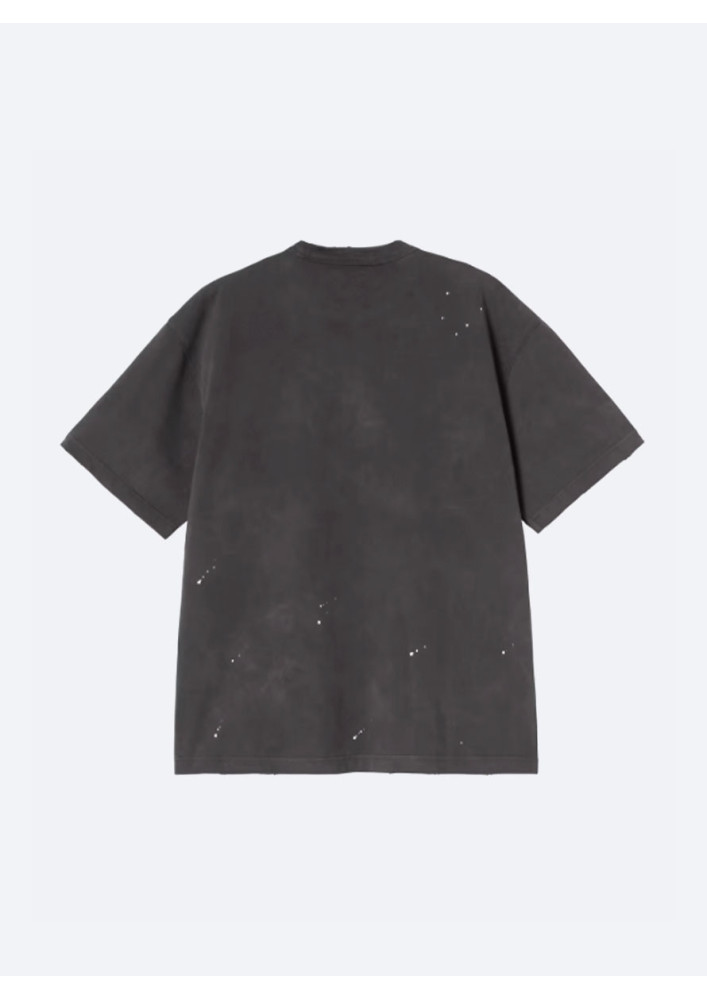 Camiseta Carhartt WIP Painter S/S T-Shirt Black Destroy Wash Splatter