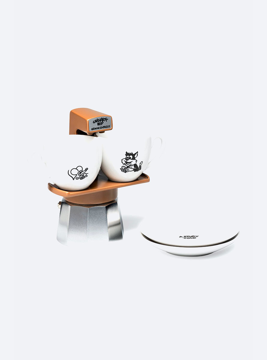Cafetera Gemini Express X Carhartt WIP Coffee Break Espresso Maker Aluminum