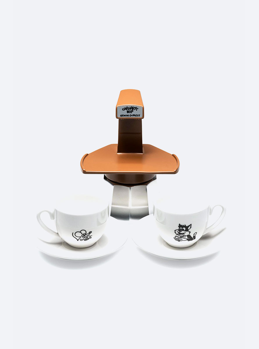 Cafetera Gemini Express X Carhartt WIP Coffee Break Espresso Maker Aluminum