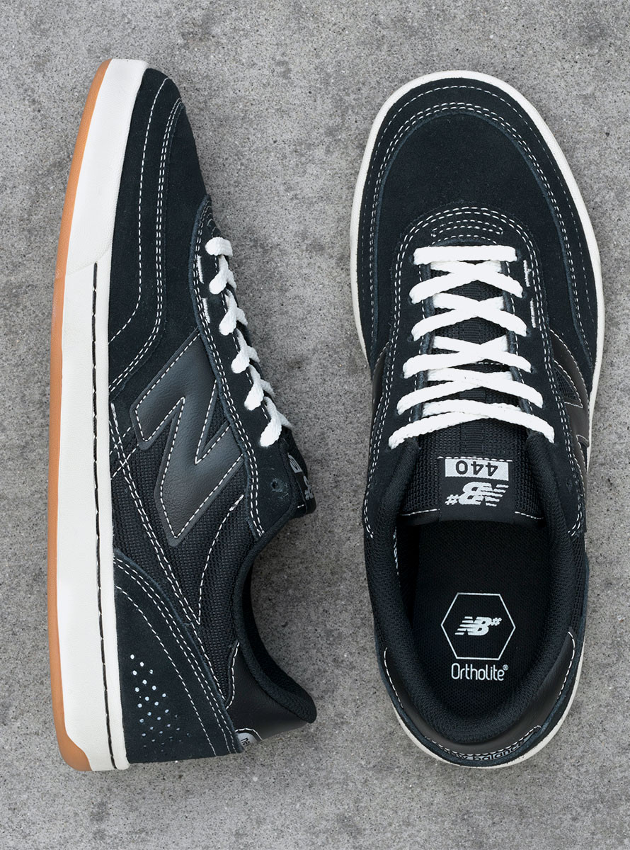 Zapatillas New Balance Numeric 440 V2 Low Black White